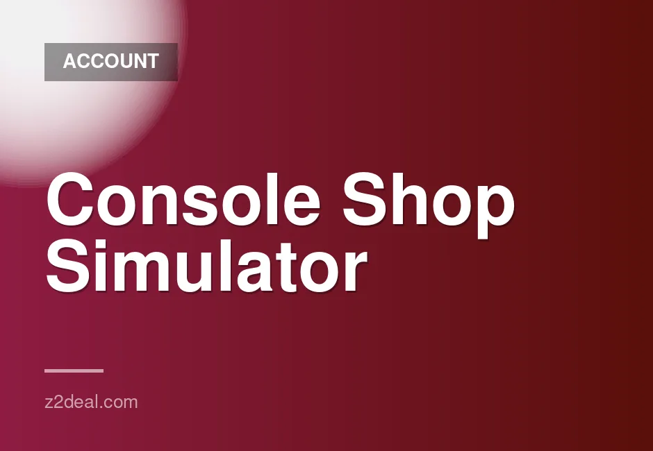 30-Day Shared Offline Access for Console Shop Simulator