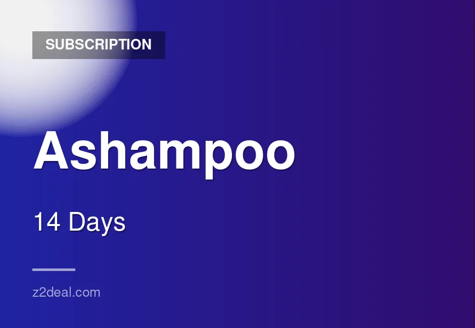 Quick Ashampoo Subscription - 14 Days - New Users Only - Full Premium Access - No Waiting Around