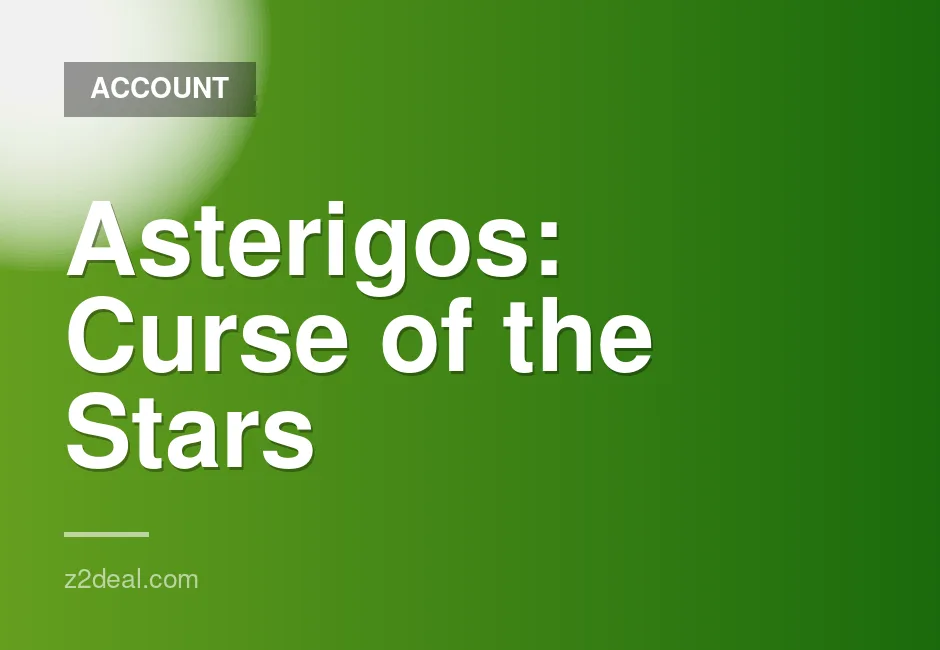 New Steam Account for Asterigos: Curse of the Stars with 0 Hours Played and Quick Delivery