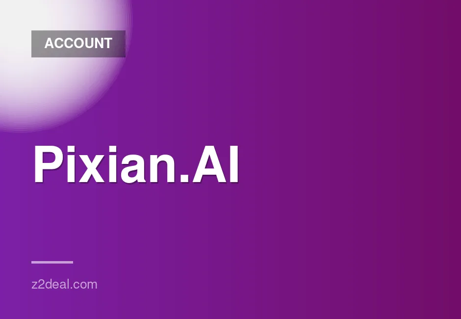 Pixian AI 1000 credits for $18.6 - 1 month private account access