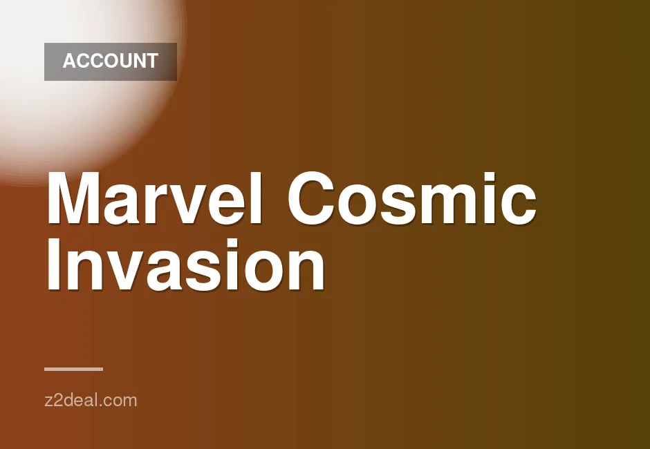 Marvel Cosmic Invasion Game Accounts for Sale