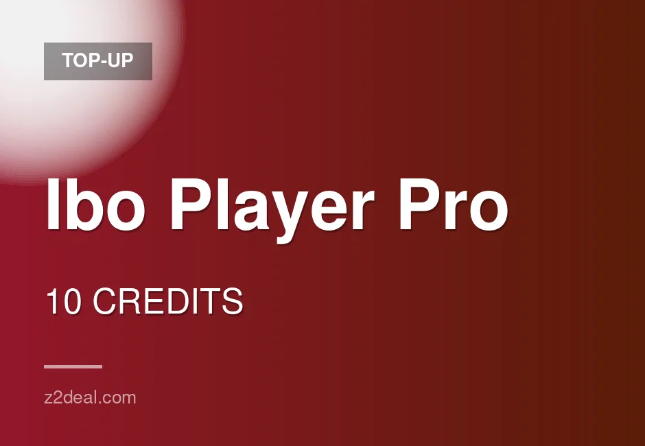 Instant Ibo Player Pro Top-Up | 10 Credits | Proven Seller