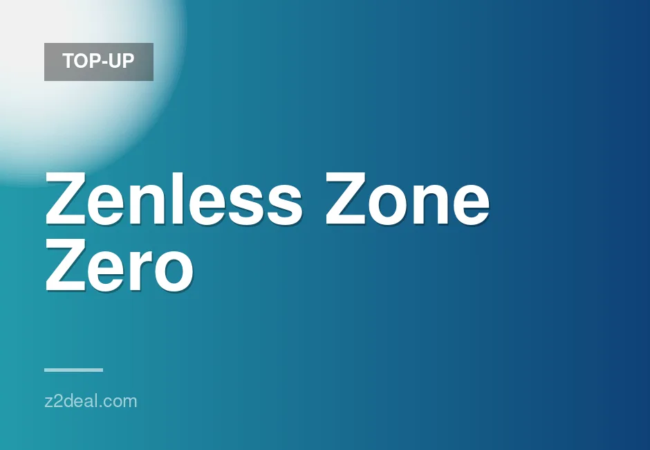 Premium Zenless Zone Zero Top-Up | Direct Top-Up | Xbox | Simple Process