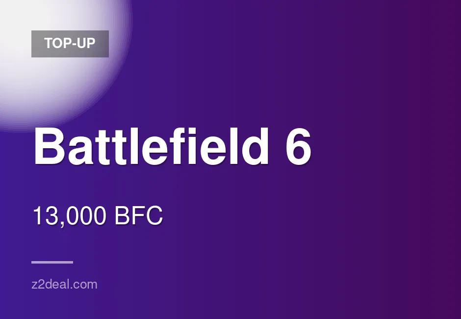 Battlefield 6 Top-Up - 13,000 Bfc - Xbox - Direct Top-Up - Safe Checkout