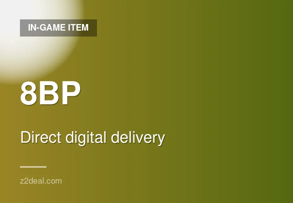 Premium 8BP In-Game Item - Safe Method - Ready to Use