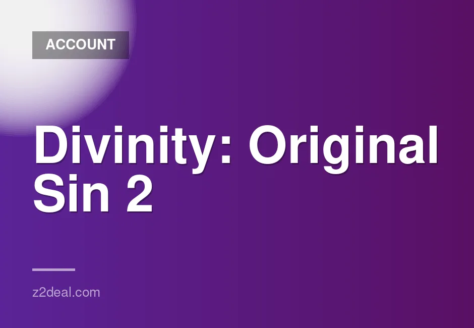Divinity: Original Sin 2 Steam Account for Offline Play