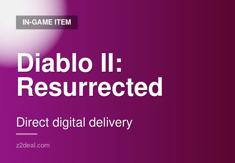 Trusted Diablo II: Resurrected In-Game Item | Hassle-Free