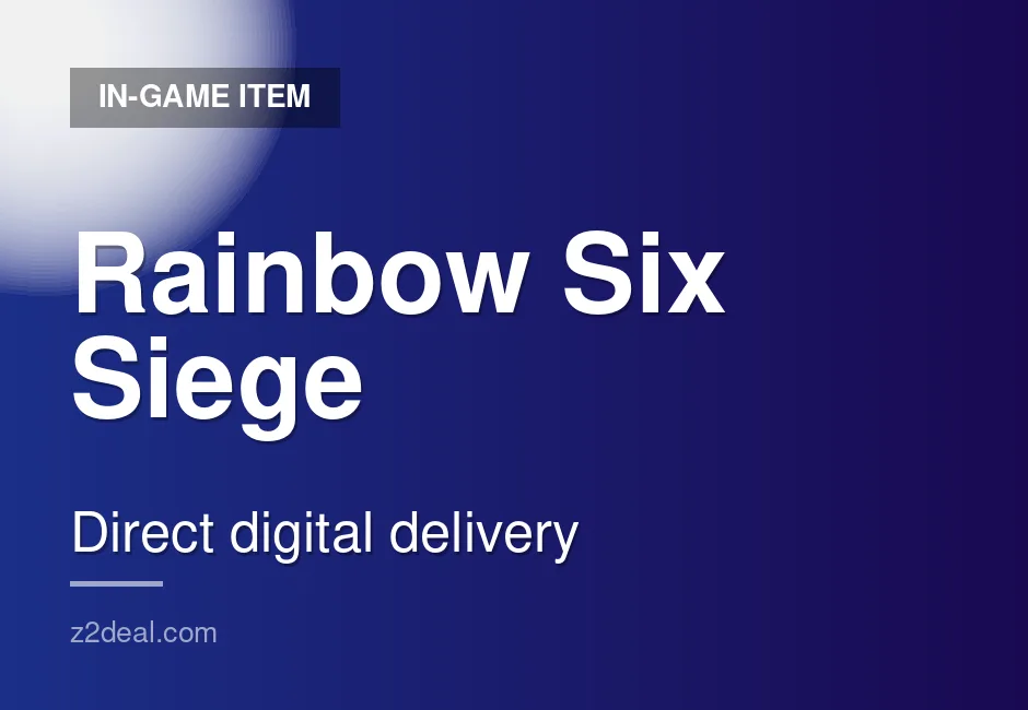 Rainbow Six Siege In-Game Item - No Waiting Around