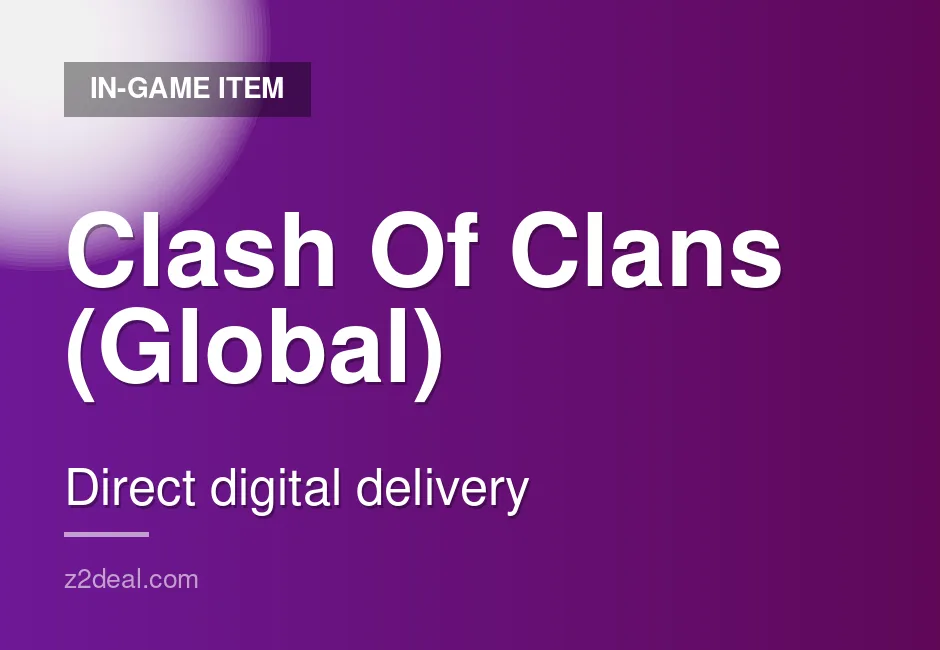 Quick Clash Of Clans (Global) In-Game Item - 24/7 Support - Great Price - Warranty Included - Secure Ordering