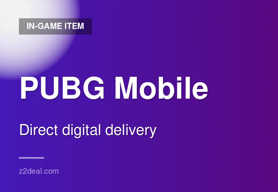 Buy PUBG Mobile In-Game Item | Fast Delivery | Great Price | No Account Access | Easy Checkout
