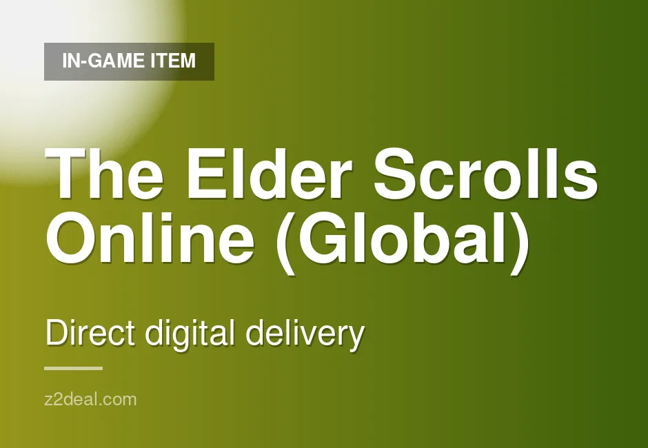 Trusted The Elder Scrolls Online (Global) In-Game Item | Smooth Delivery