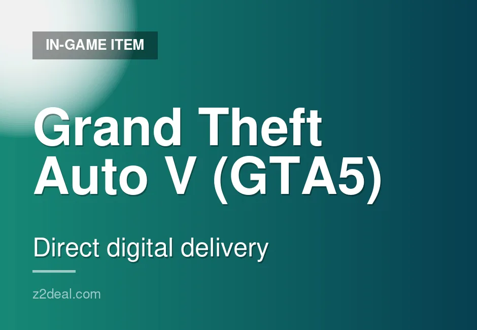 Genuine Grand Theft Auto V (GTA5) In-Game Item - 24/7 Support - Bonus Included - Xbox - Fast Delivery - Ready to Use