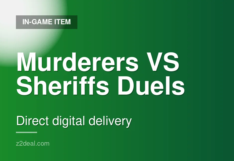Premium Murderers VS Sheriffs Duels In-Game Item | 12,500 Gems | 24/7 Support | Careful Handling