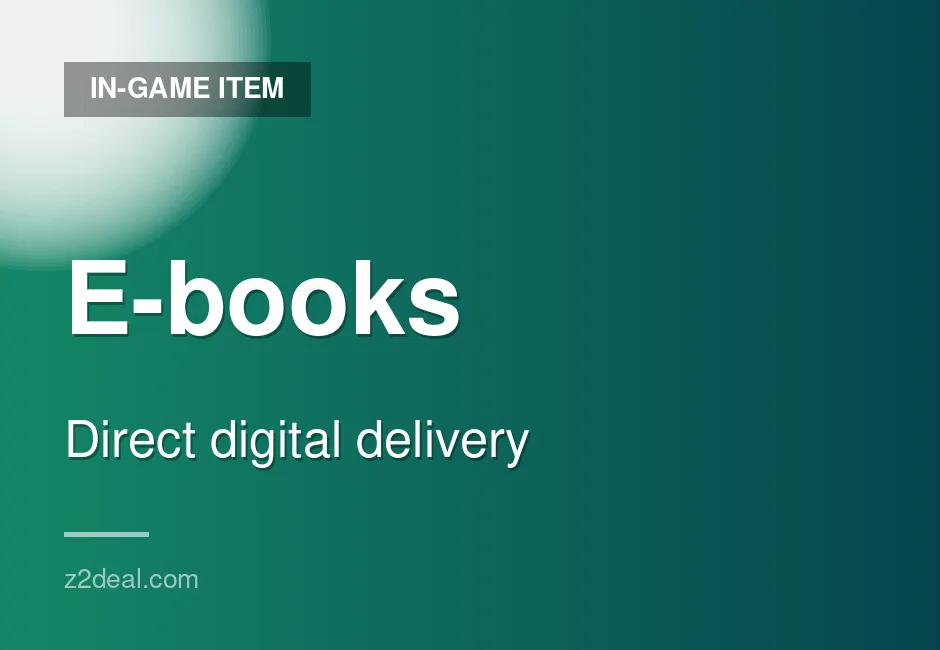 E-books In-Game Item - Instant Delivery - Deluxe Edition - Safe Checkout