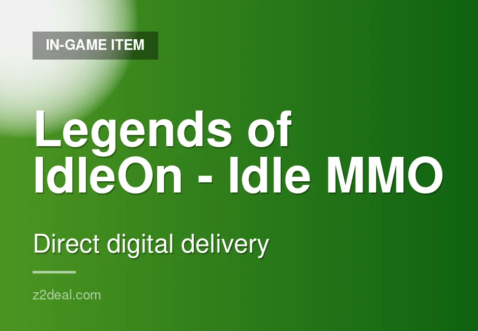 Buy Legends of IdleOn - Idle MMO In-Game Item | Smooth Delivery