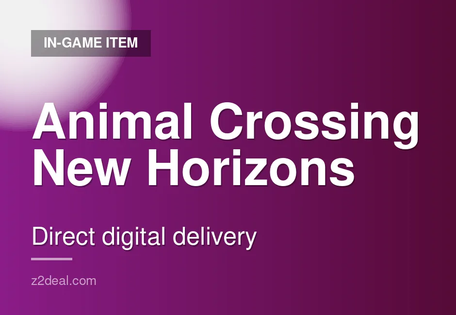 Trusted Animal Crossing New Horizons In-Game Item | Straightforward Order