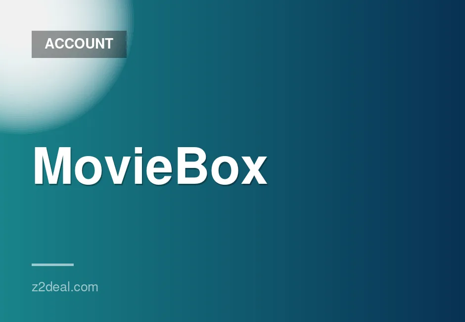 1 Month Shared VIP Access to MovieBox Account