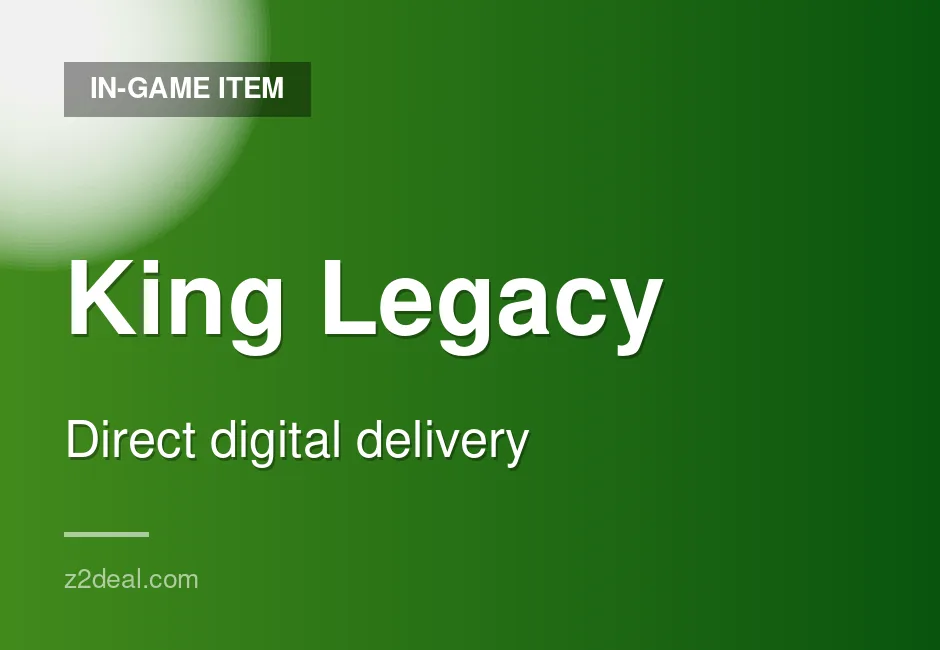 Quick King Legacy In-Game Item - 24/7 Support - Quick Turnaround
