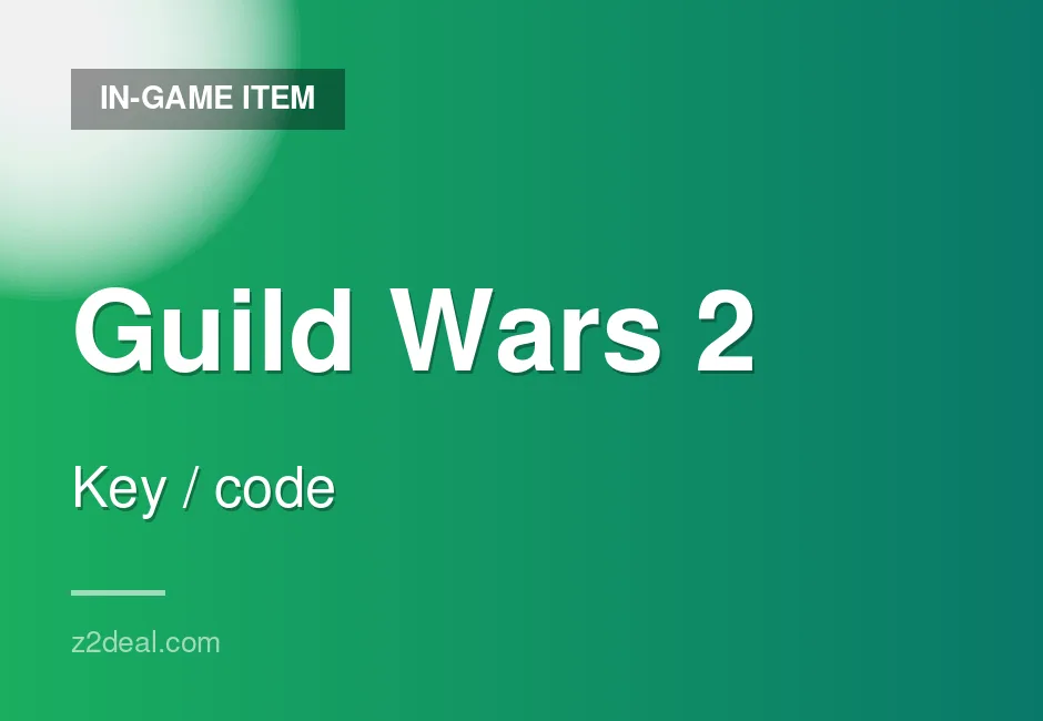 Reliable Guild Wars 2 In-Game Item - PC - Instant Delivery - DLC Included - No Waiting Around