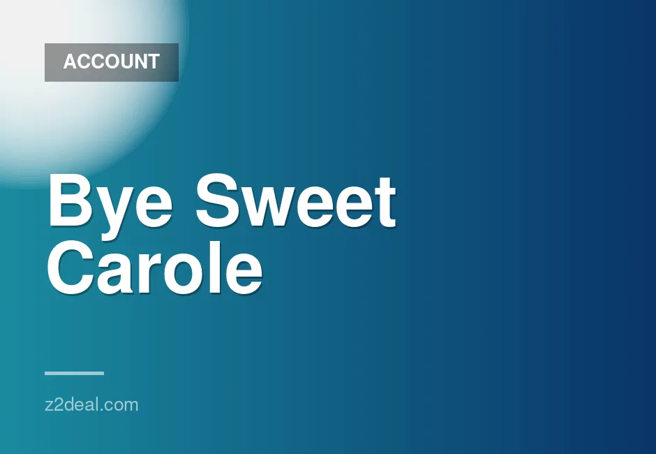 Bye Sweet Carole digital game for Nintendo Switch with NS sub-number