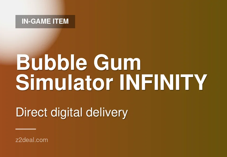 Premium Bubble Gum Simulator INFINITY In-Game Item | Trusted Seller