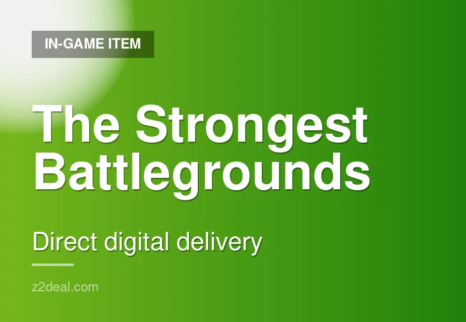 Trusted The Strongest Battlegrounds In-Game Item | 24/7 Support | Reliable Service