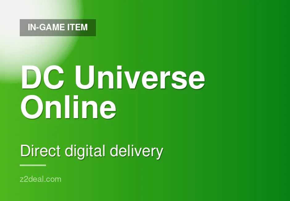 Trusted DC Universe Online In-Game Item | In Stock | Fast Delivery | 24/7 Support | PC | Reliable Service