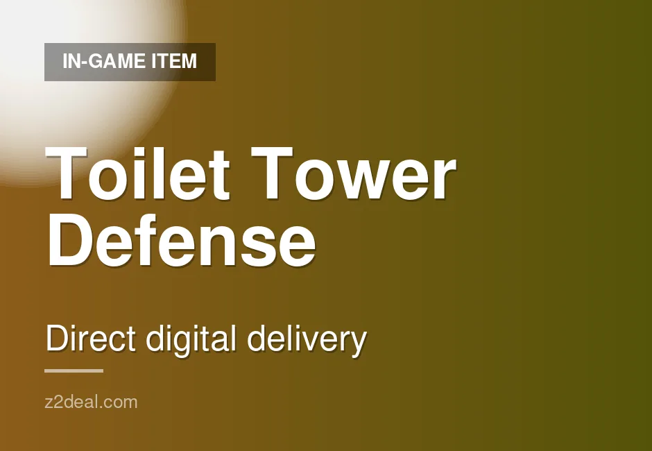 Trusted Toilet Tower Defense In-Game Item | Easy Checkout