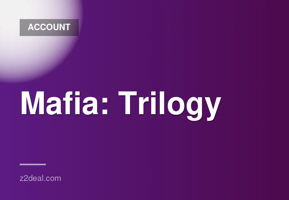 Mafia Trilogy Game for Steam Platform