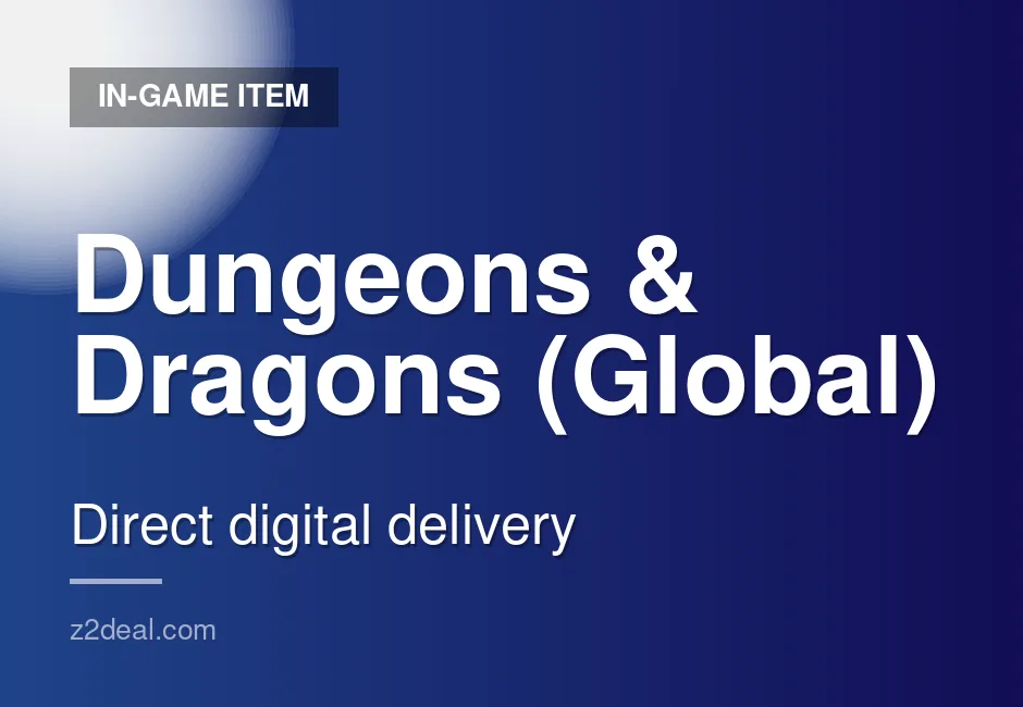 Quick Dungeons & Dragons (Global) In-Game Item - Order With Confidence