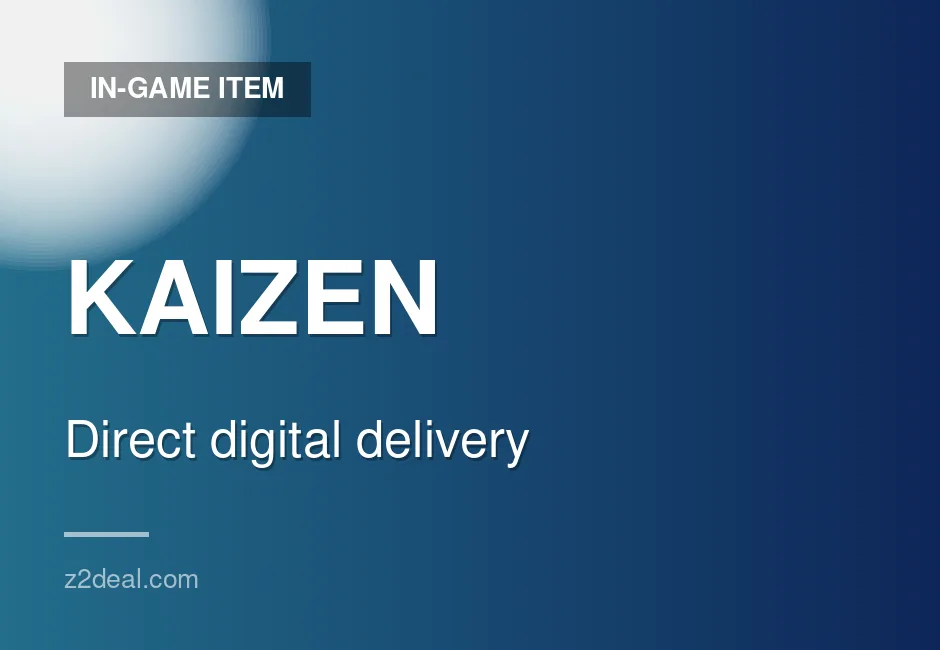 Genuine KAIZEN In-Game Item - 24/7 Support - Verified Stock