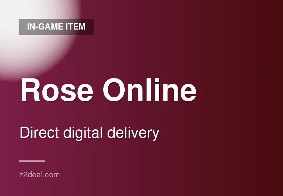 Trusted Rose Online In-Game Item | Reliable Service