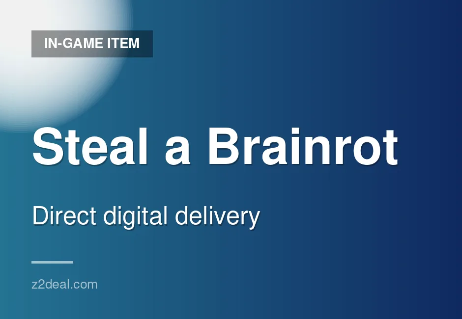 Premium Steal a Brainrot In-Game Item | Clean Transaction