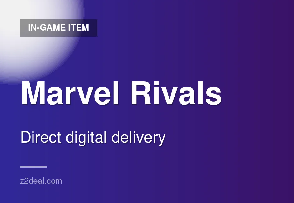 Genuine Marvel Rivals In-Game Item - 104 Items - Verified Stock