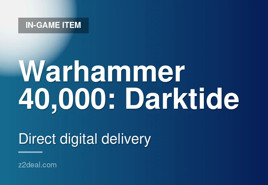 Instant Warhammer 40,000: Darktide In-Game Item | 19 Items | Works Worldwide | Xbox | Instant Delivery | Warranty Included | Delivered With Care