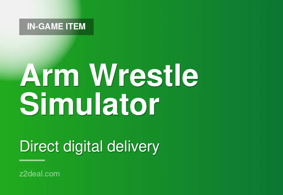 Premium Arm Wrestle Simulator In-Game Item | 24/7 Support | Simple Process