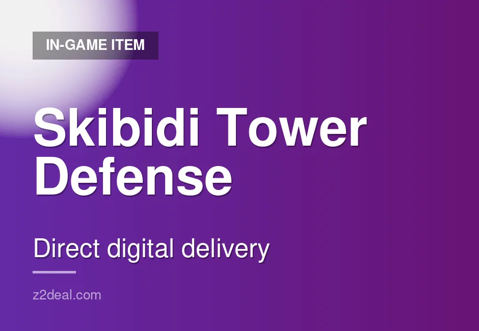 Buy Skibidi Tower Defense In-Game Item | 24/7 Support | Fast Delivery