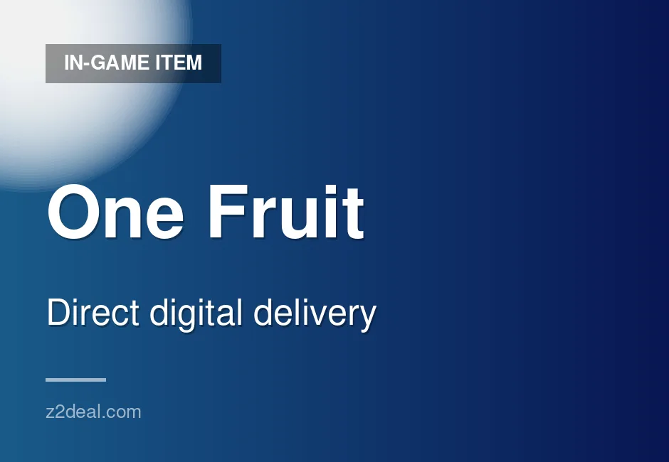 Buy One Fruit In-Game Item | 24/7 Support | Hassle-Free