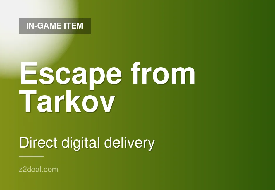 Quick Escape from Tarkov In-Game Item - South America - Ready to Use