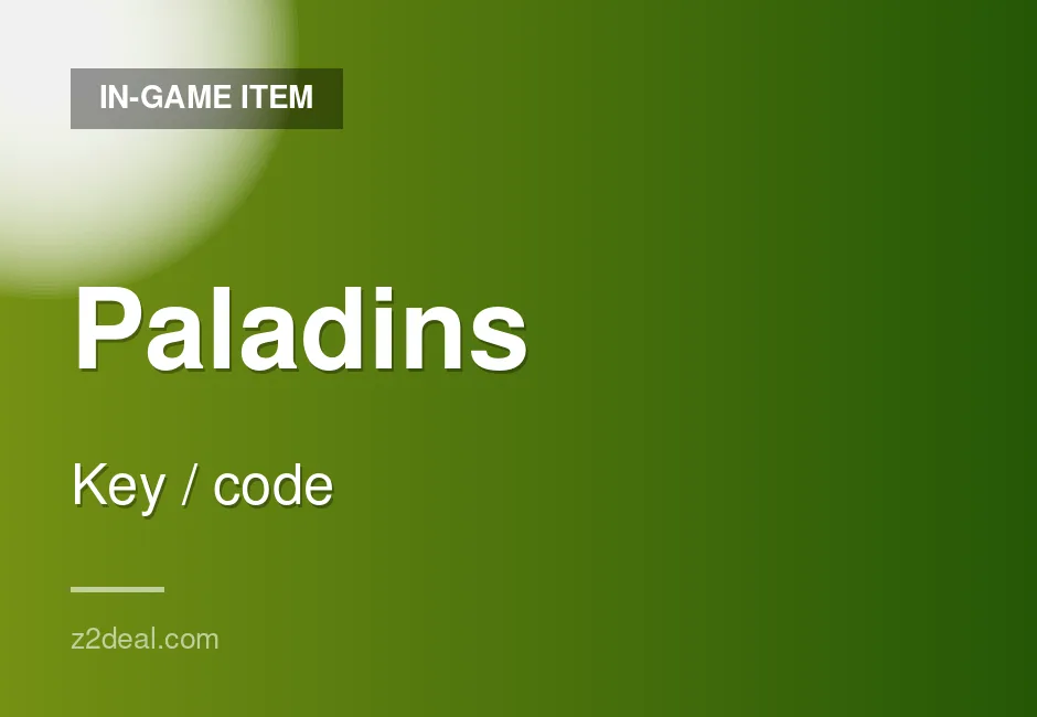 Instant Paladins In-Game Item | Key Delivery | Xbox | Instant Delivery | Warranty Included | Proven Seller