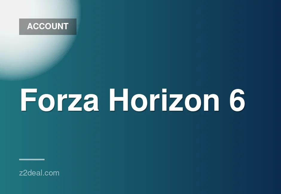 Forza Horizon 6 Premium Edition Steam Account with All DLC and Offline Bonuses Fast Delivery