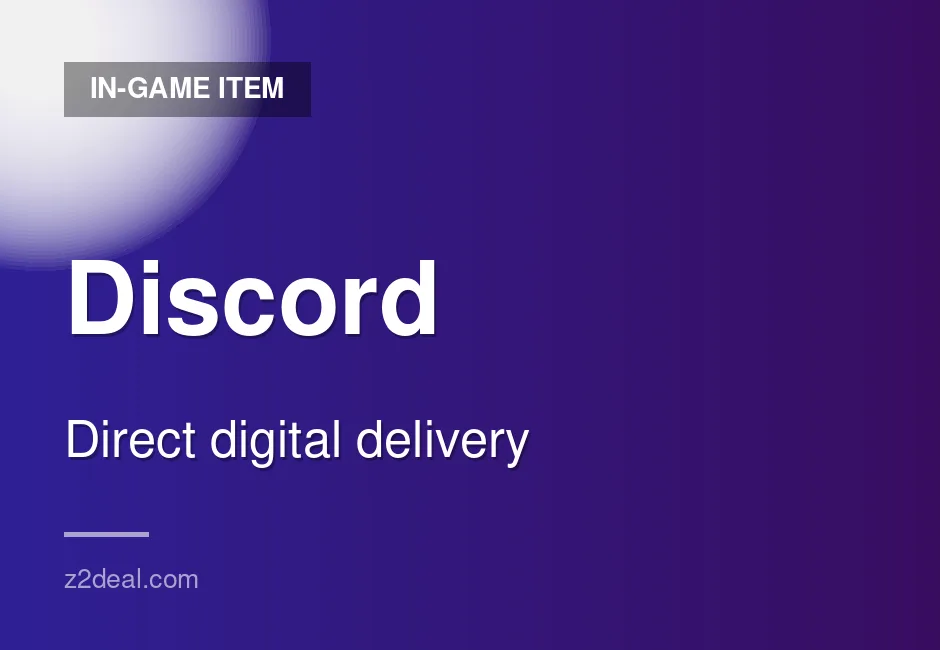 Discord In-Game Item - Fast Delivery - Well Reviewed