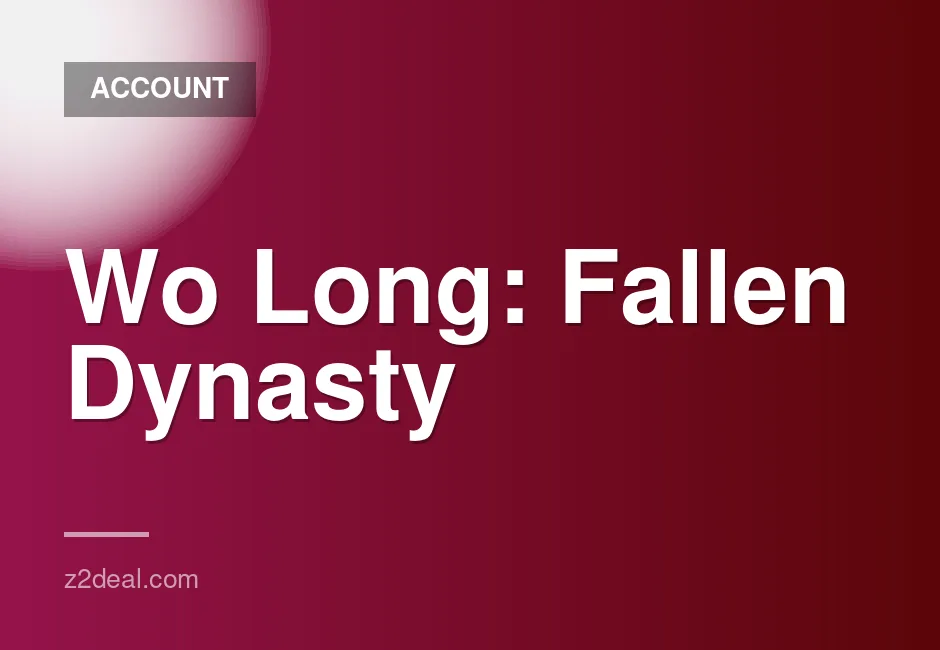 PS5 Wo Long: Fallen Dynasty K1 Account for Sale - Digital Game Access