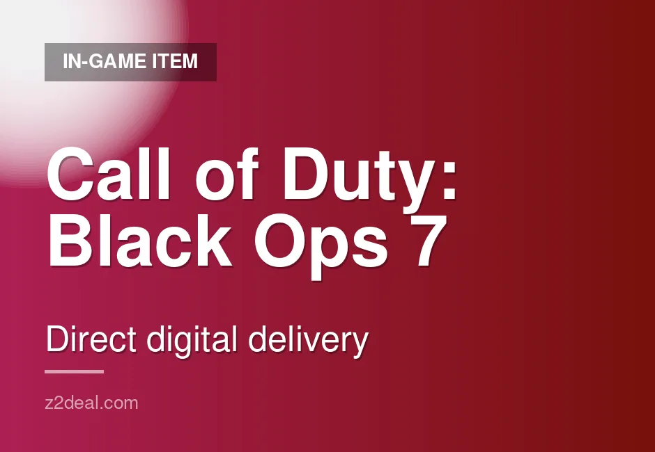 Trusted Call of Duty: Black Ops 7 Game Key | 7 Edition | PlayStation | Fast Delivery