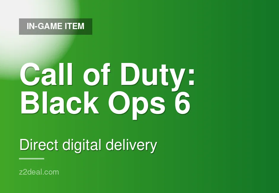 Quick Call of Duty: Black Ops 6 Game Key - DLC Included - Cross-Platform - Xbox - Australia - Same-Day Delivery