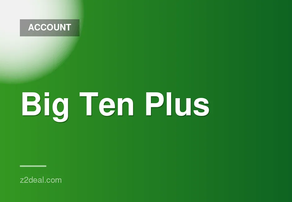 Six-Month Warranty for Shared Big Ten Plus Accounts