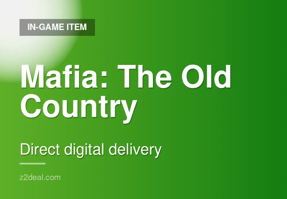 Instant Mafia: The Old Country Game Key | United States | Trusted Seller