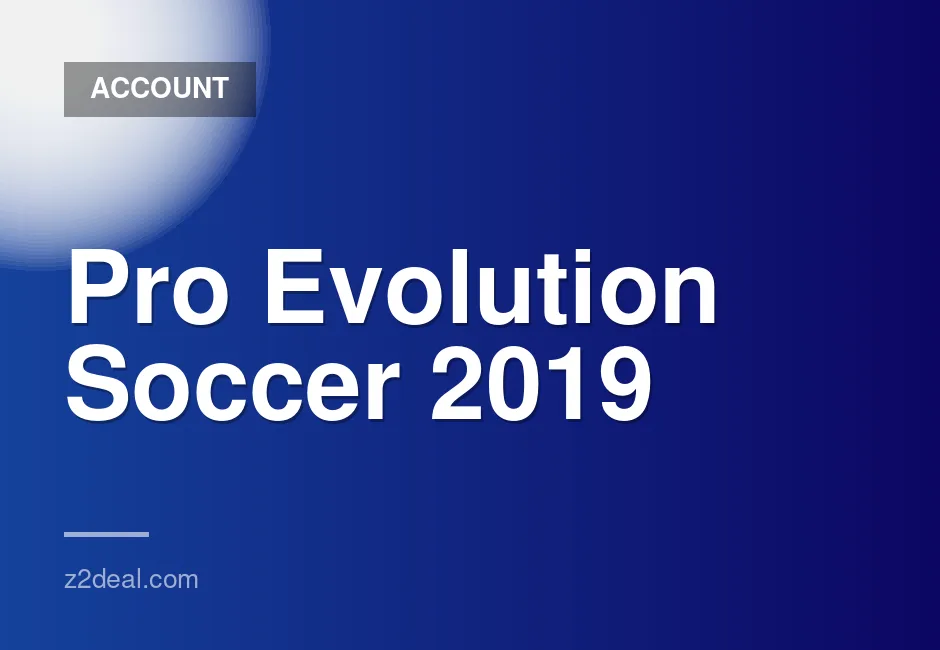 Pro Evolution Soccer 2019 Steam Account with Extra Games - Verified Seller, No VAC Ban