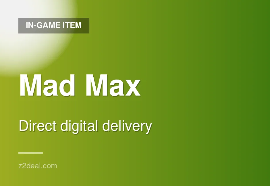 Buy Mad Max Game Key | 0 Hours | Bonus Included | Xbox | Safe Method | Reliable Service