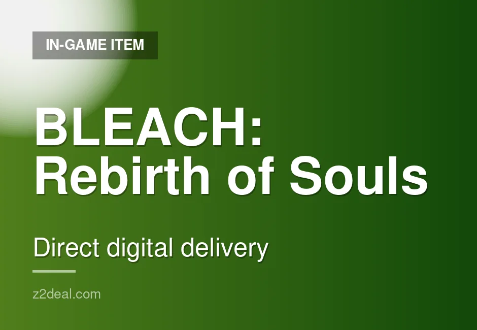 Premium BLEACH: Rebirth of Souls Game Key | Pre-Order | Xbox | Global | Delivered With Care